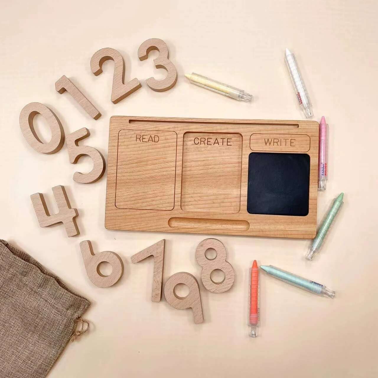 Kids Education Tablet - Trẻ Em Mới Montessori Máy Tính