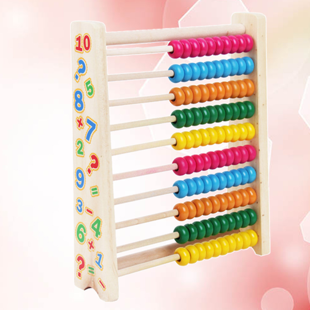 10 Stalls Wooden Math Abacus C - đánh giá và giá Kids Educational Computer