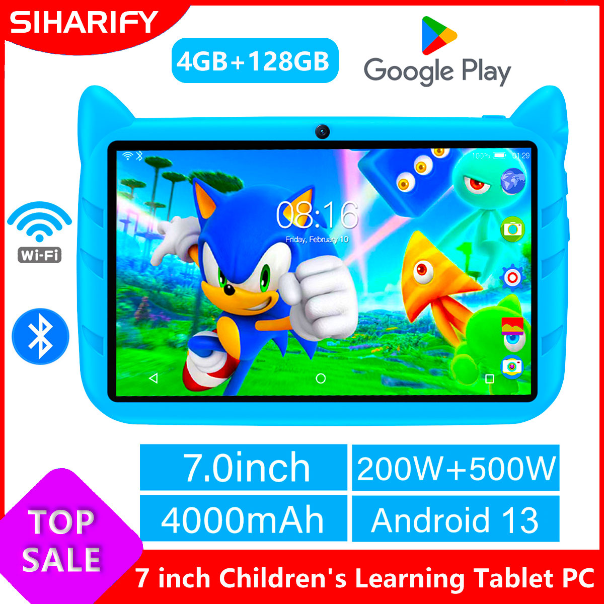 New 7 Inch Global Version 5G W - đánh giá và giá Kids Education Tablet