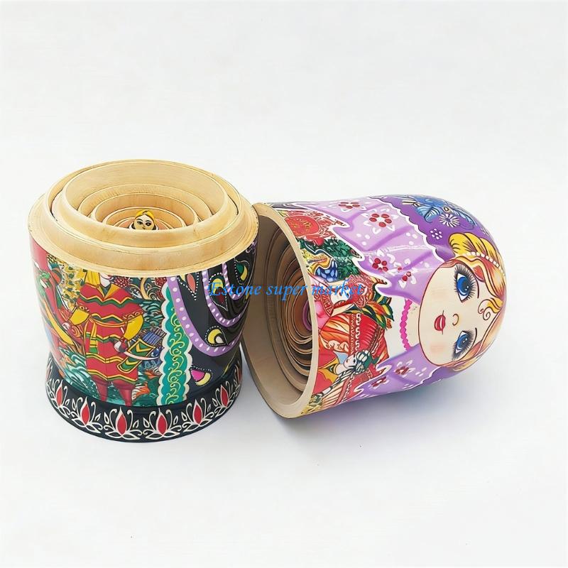 090B Búp bê Matryoshka truyền  - đánh giá và giá Kids Education Room