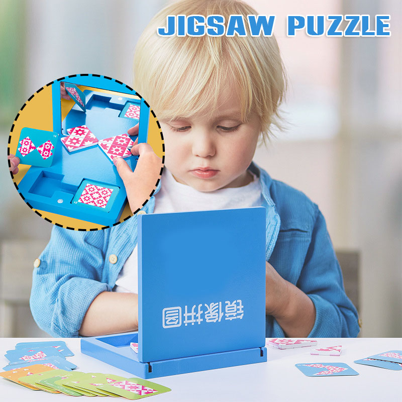 Mirror Image Puzzle Wooden Jig - đánh giá và giá Kids Education Images