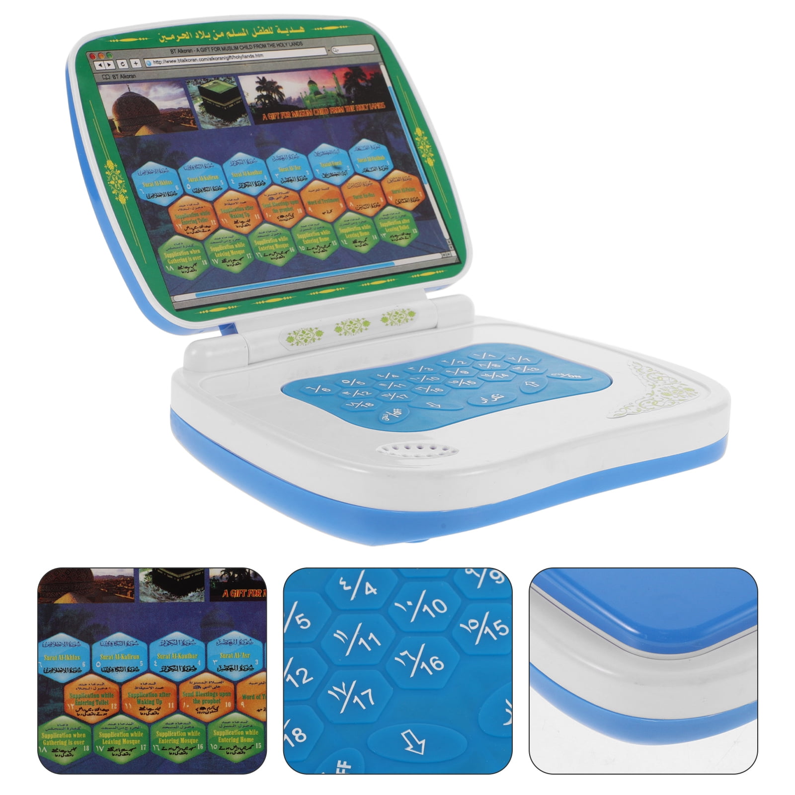 Foldable Touch Arabic Learning - đánh giá và giá Kids Educational Computer
