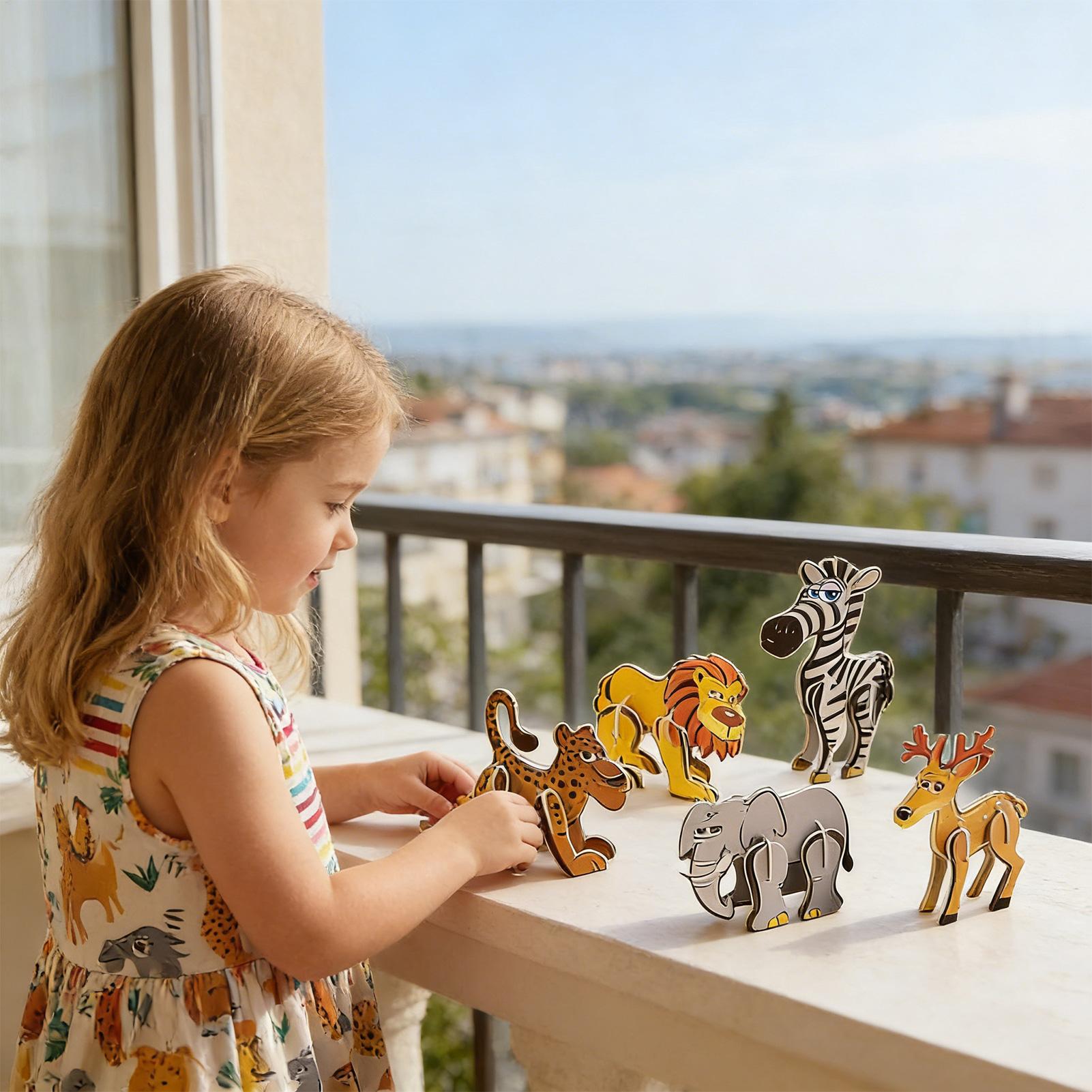 3D Cartoon Puzzles For Kids 7  - đánh giá và giá Educational Cartoon For Kids