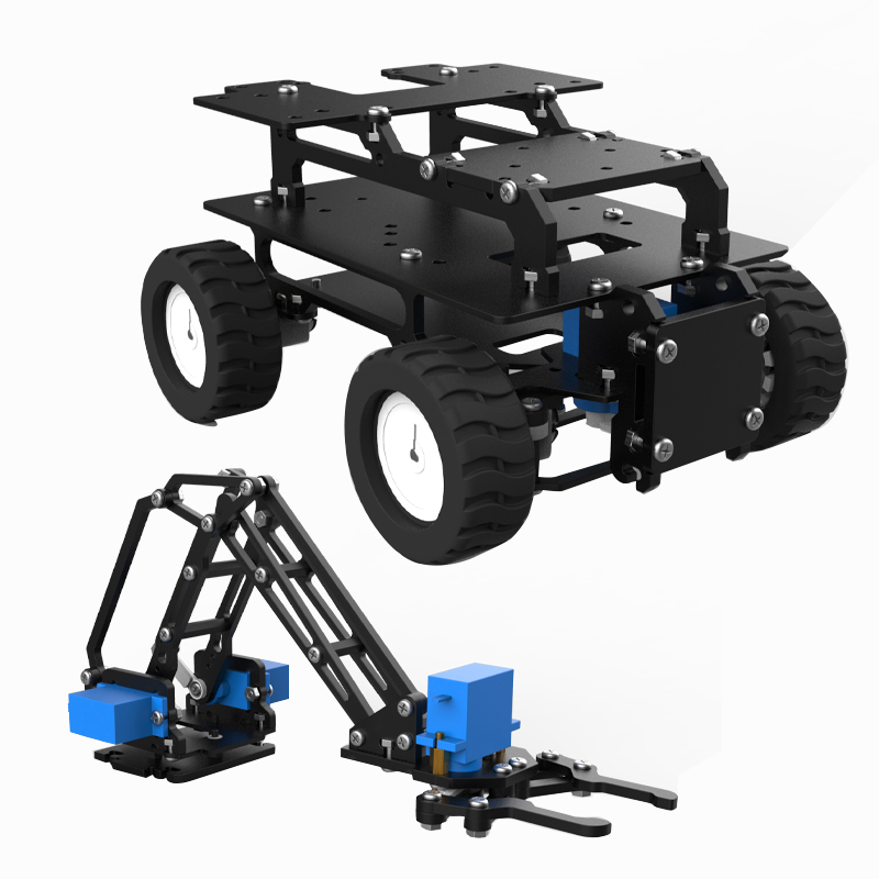 Acrylic 4WD Robot Car Motor Ac - đánh giá và giá Coding Robot Toy