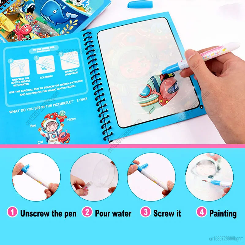 Hoạt Hình Nước Ma Thuật Tranh  - đánh giá và giá Educational Cartoon For Kids