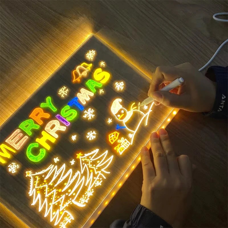Magic Glow Kids Drawing Board: - đánh giá và giá Kids Education Tablet
