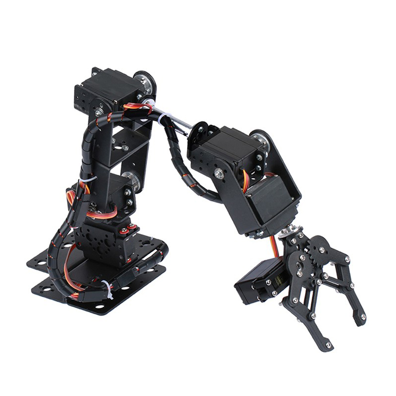 STEAM DIY 6 DOF Robot Metal Al - đánh giá và giá Coding Robot Toy