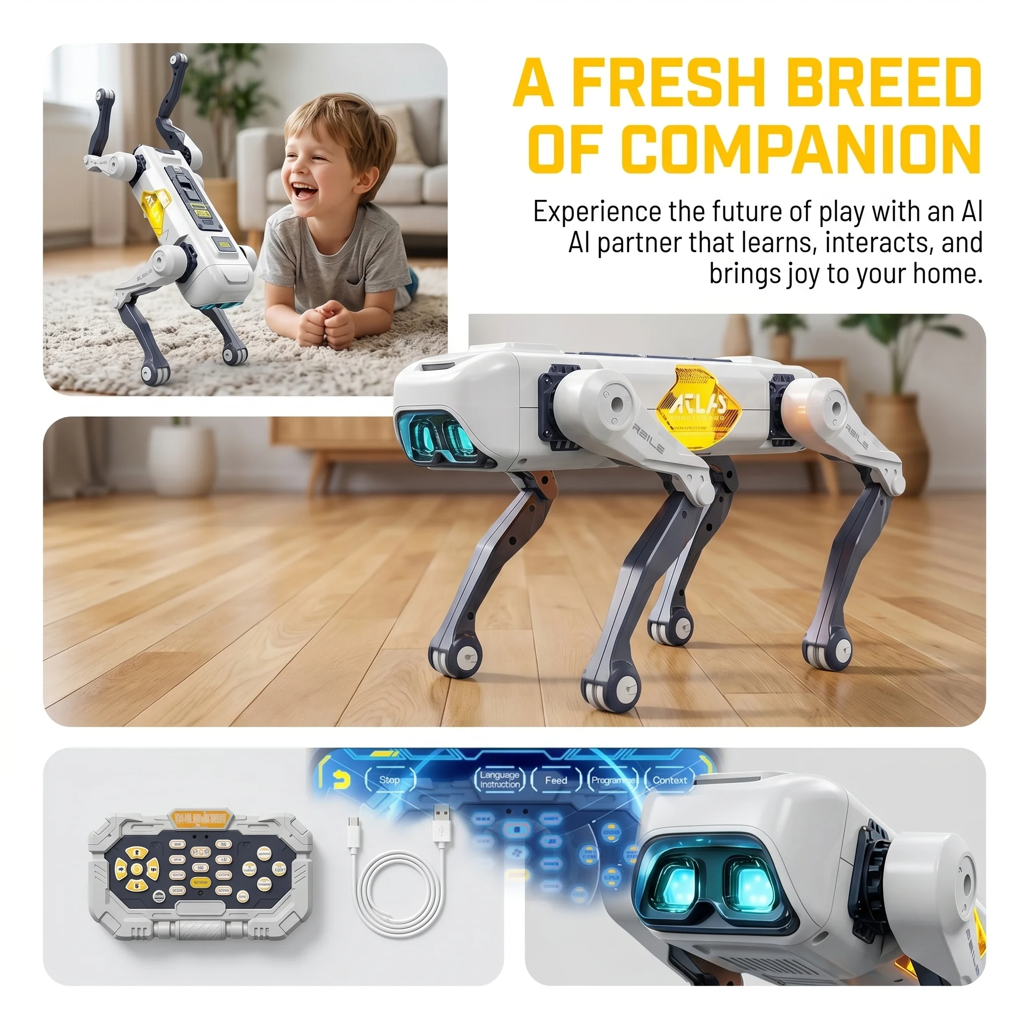 AI Smart Robot Dog, Voice & AP - đánh giá và giá Kids Educational Gadget