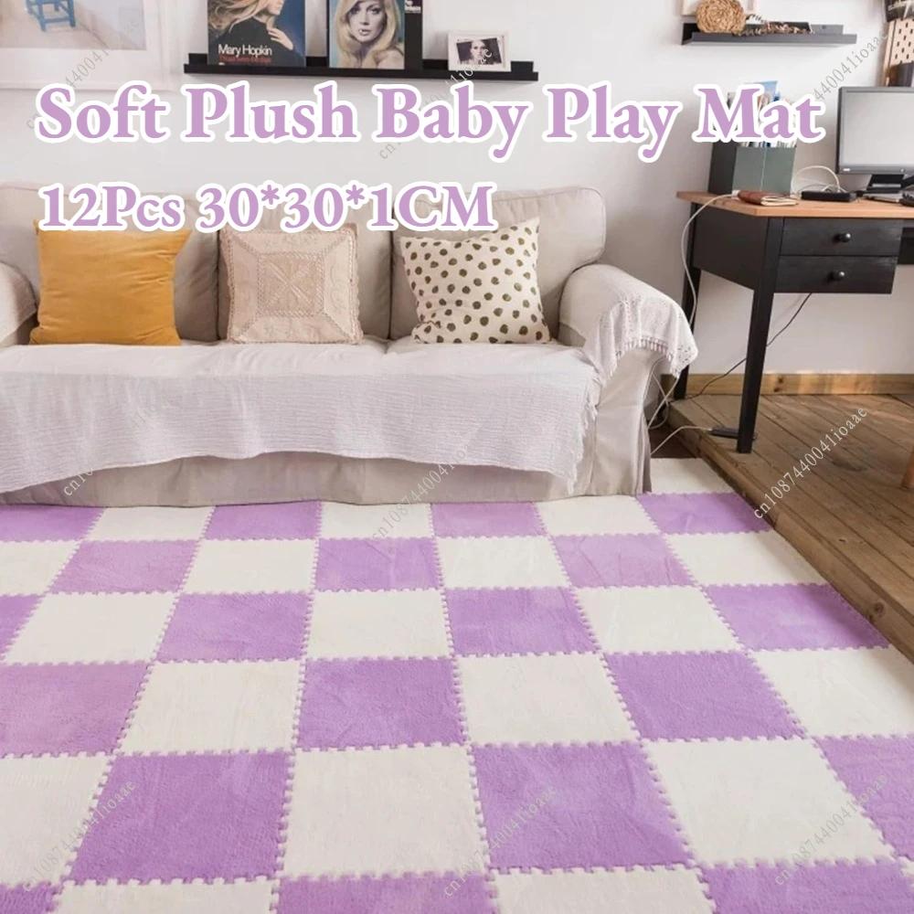 30*30*1CM Soft Plush Baby Play - đánh giá và giá Kids Education Room