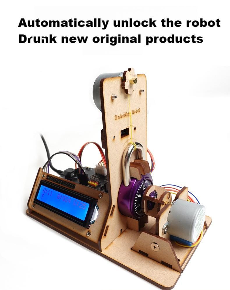 Automatic Unlocking Robot with - đánh giá và giá Coding Robot Toy