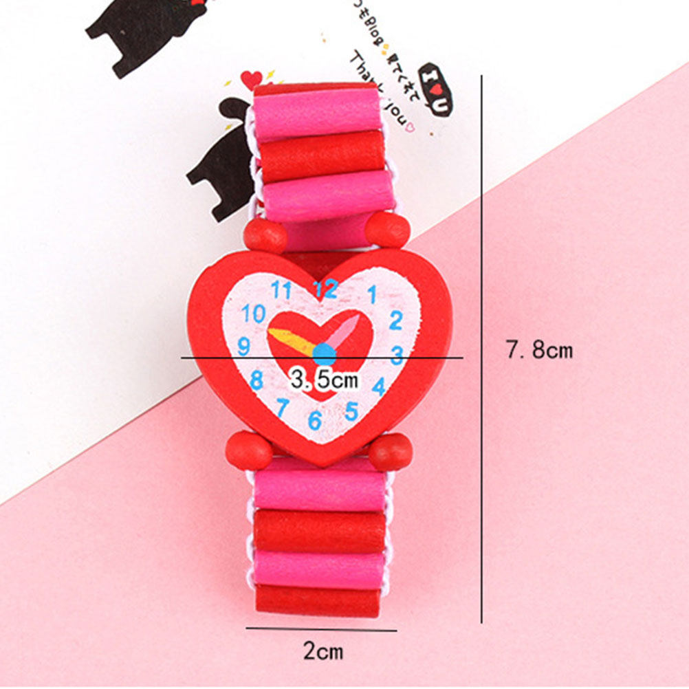 5Pcs Wooden Kids Watch Cartoon - đánh giá và giá Educational Cartoon For Kids