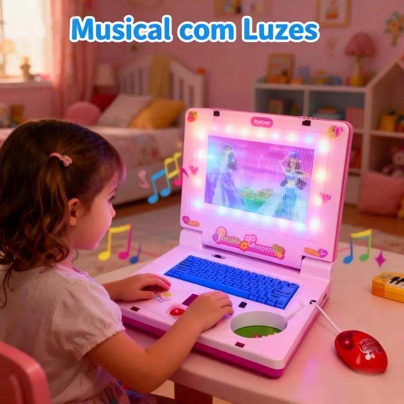 Mini Notebook Musical Toy Lapt - đánh giá và giá Kids Educational Computer