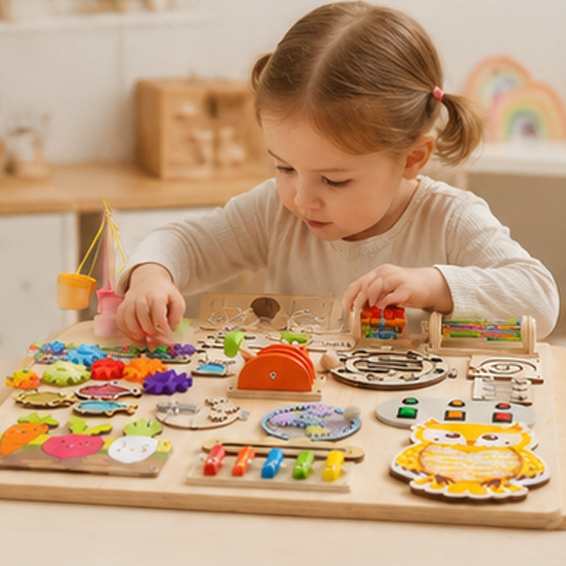 Premium Montessori Busy Board  - đánh giá và giá Kids Education Activities